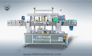 洗衣液雙面貼標機定制