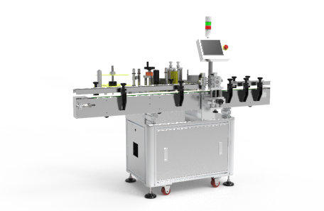 玻璃瓶定點定位貼標機