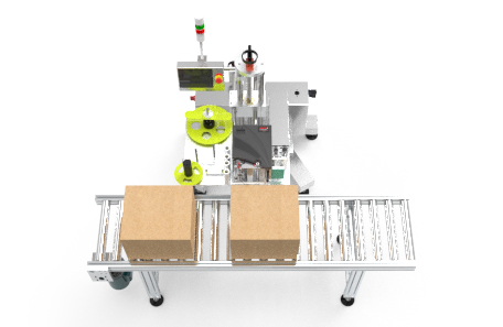 頂部、前端打印貼標