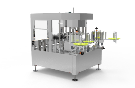 全自動(dòng)回轉(zhuǎn)式不干膠貼標(biāo)機(jī)-XTHZ-928J型