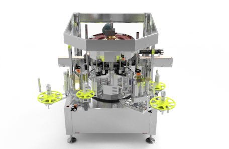 全自動(dòng)回轉(zhuǎn)式不干膠貼標(biāo)機(jī)-XTHZ-928J型