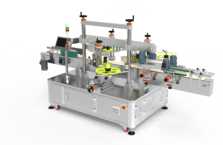 箱子平側面貼標機